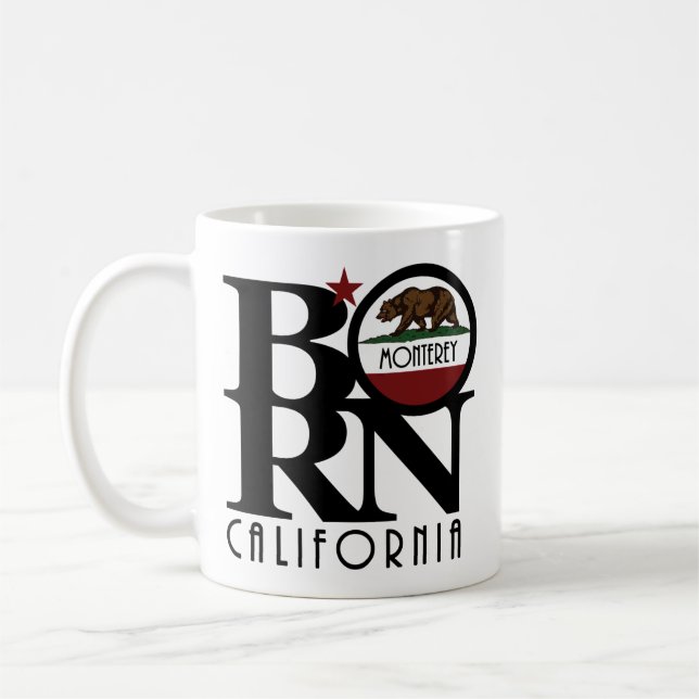 Taza De Café BORN Monterey 11oz (Izquierda)