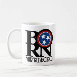 Taza De Café BORN Murfreesboro, Tennessee 11oz