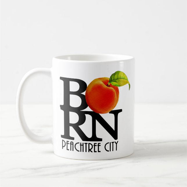 Taza De Café BORN Peachtree City 11oz (Izquierda)