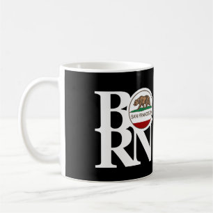 Taza De Café BORN San Francisco 11oz Negro