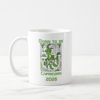 Taza De Café Born to be Capricorn