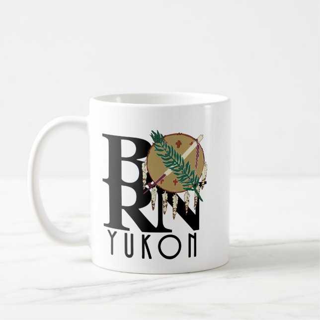 Taza De Café BORN Yukon OK 11oz (Izquierda)