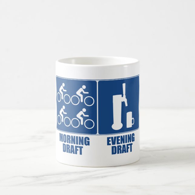 Taza De Café Borrador matutino, borrador vespertino (Centro)