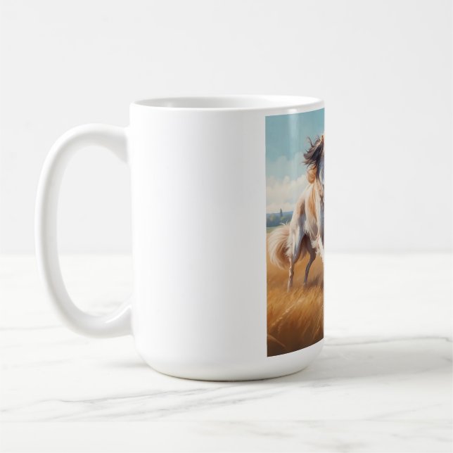 Taza De Café Borzoi Elegant Breve Coffee Mug (Izquierda)