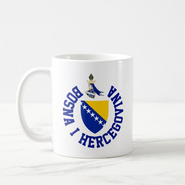 Taza De Café Bosnia y Herzegovina (Izquierda)