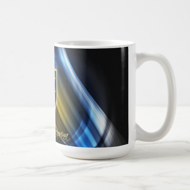 Taza De Café Bosnia y Herzegovina ASALTA (Derecha)