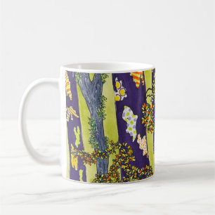 Taza De Café Bosque azul 2 Mug