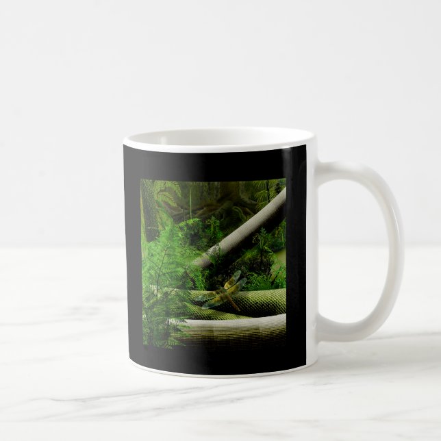 Taza De Café bosque carbonífero antiguo (Derecha)