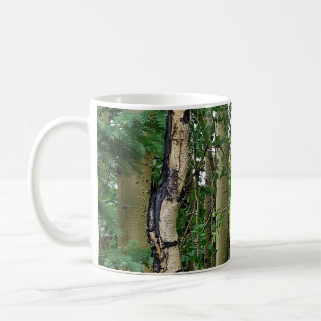 Taza De Café Bosque de álamos (Izquierda)