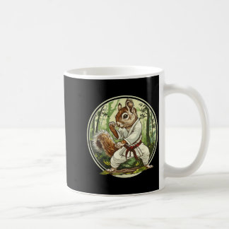 Taza De Café Bosque de ardilla de Judo artes marciales Kickboxi