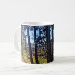 Taza De Café Bosque de cuestas de lava, Oregón