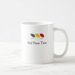 Taza De Café Bosque de la hoja de la haya