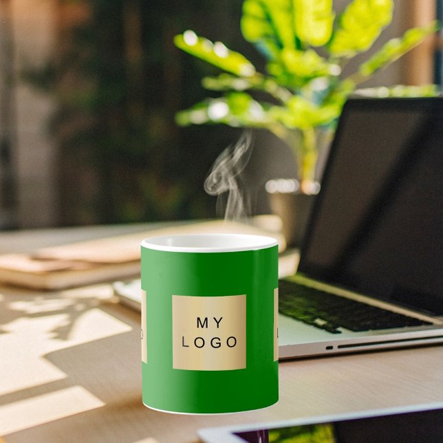 Taza De Café Bosque de logotipo de negocios (Subido por el creador)