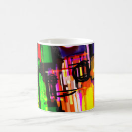 Taza De Café Bosque de niebla lobo