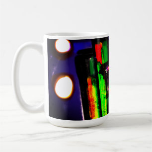 Taza De Café Bosque de niebla lobo