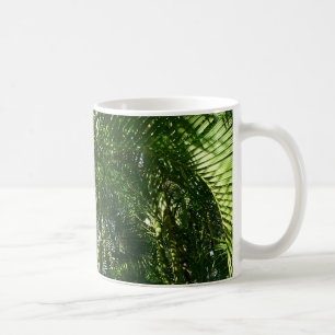 Taza De Café Bosque de palmeras Naturaleza tropical