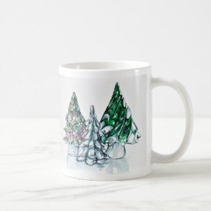 Taza De Café Bosque de vidrio