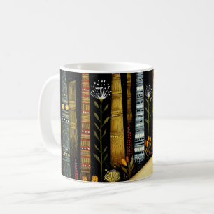 TAZA DE CAFÉ BOSQUE DEL CAMINO DORADO BOSQUE CAPRICHOSO ARTE #1