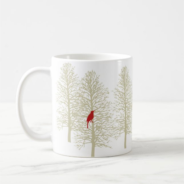 Taza De Café Bosque del invierno (Izquierda)