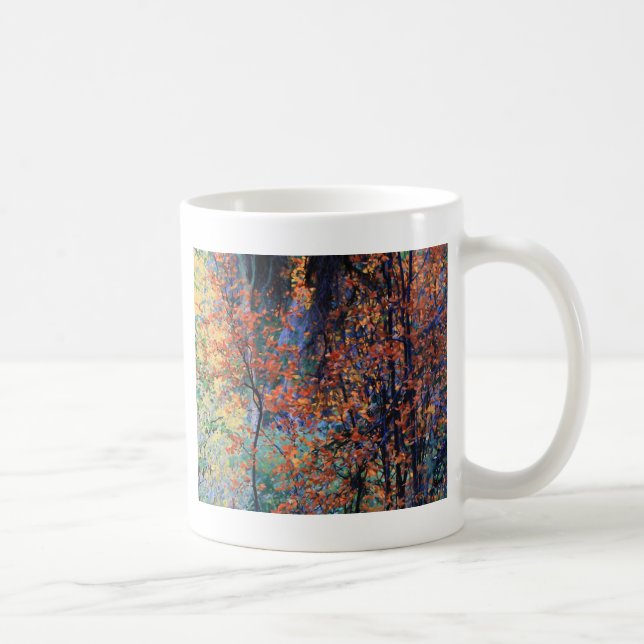Taza De Café Bosque en otoño (Derecha)