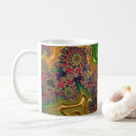 Taza De Café Bosque fractal