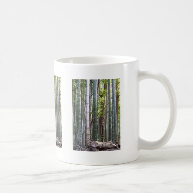 Taza De Café Bosque japonés gigante de bambú, Sagano, Kioto, Ja (Derecha)