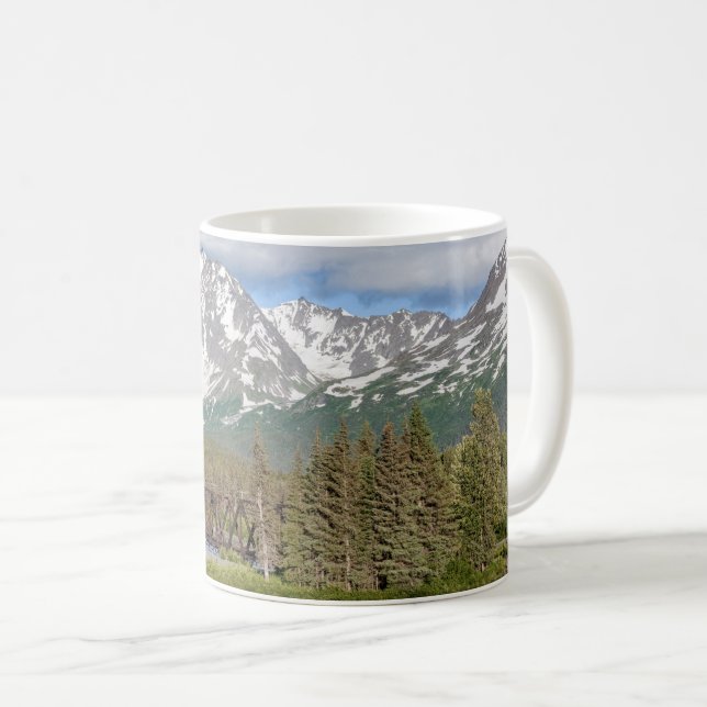 Taza De Café Bosque nacional Chugach (Anverso derecho)