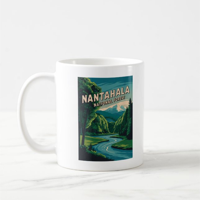Taza De Café Bosque nacional de Nantahala (Izquierda)