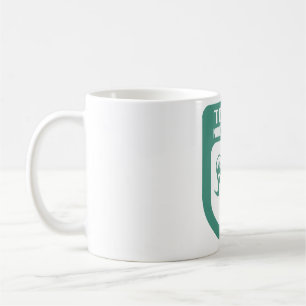 Taza De Café Bosque Nacional Tonto - Serie Verde Media