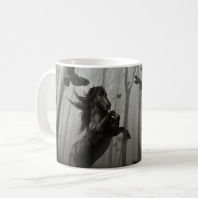 Taza De Café Bosque negro (Anverso izquierdo)