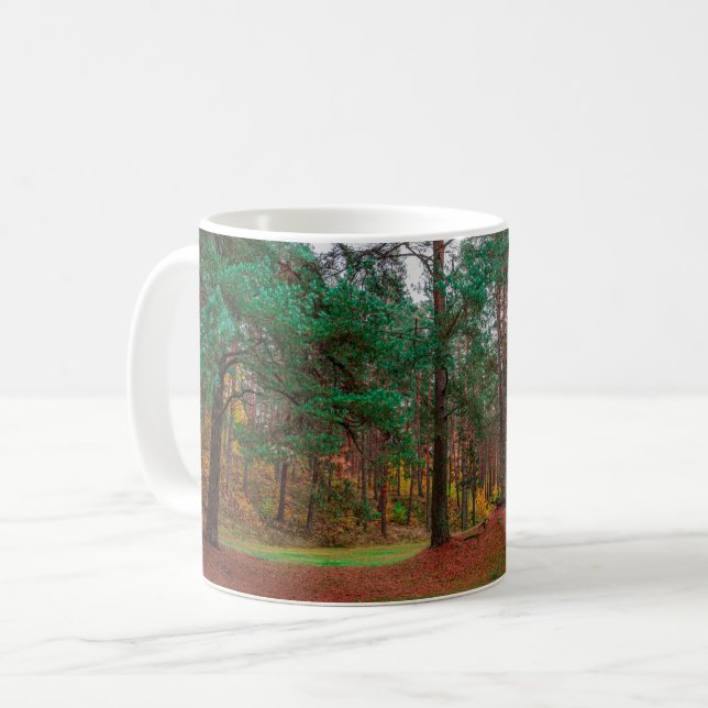 Taza De Café Bosque otoñal (Anverso izquierdo)