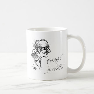Taza De Café Bosquejo de Forrest J Ackerman Schirmeister