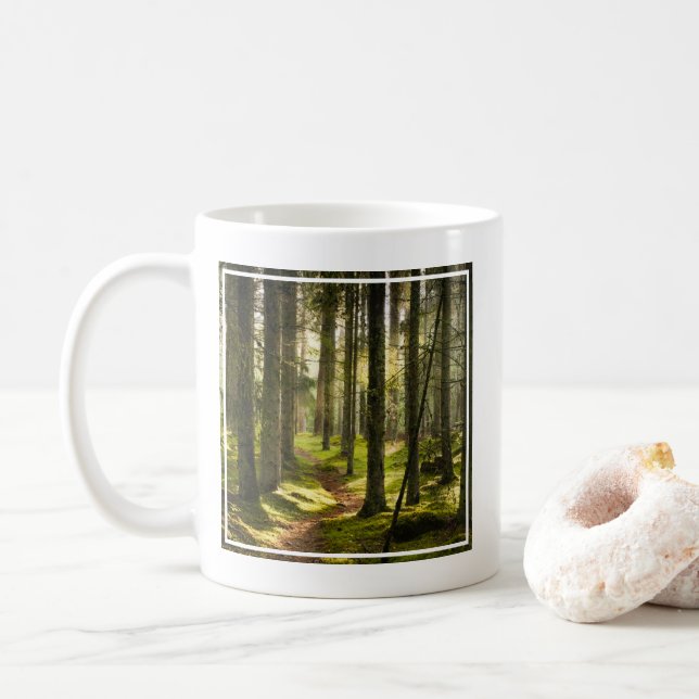 Taza De Café Bosques | Selva boreal Suecia (Con donut)