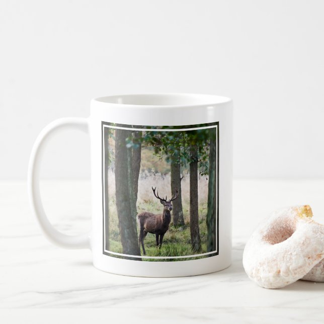 Taza De Café Bosques | Woodlands & Red Deer (Con donut)