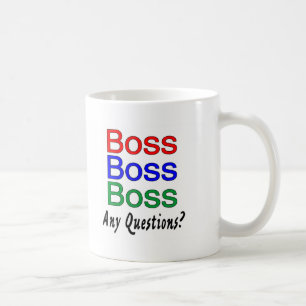 Taza De Café Boss Boss Boss