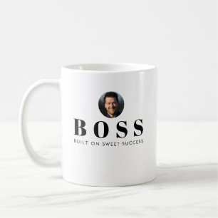 Taza De Café BOSS: Construido en Sweet Success Mug - Gracioso r
