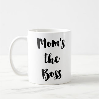 Taza De Café Boss de la mamá - la señora Coffee Tea Mug de Boss