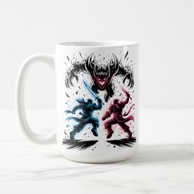 Taza De Café Boss Fight (Izquierda)