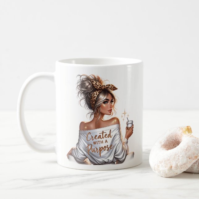 Taza De Café Boss Lady (Con donut)