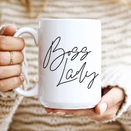 Taza De Café Boss Lady mug