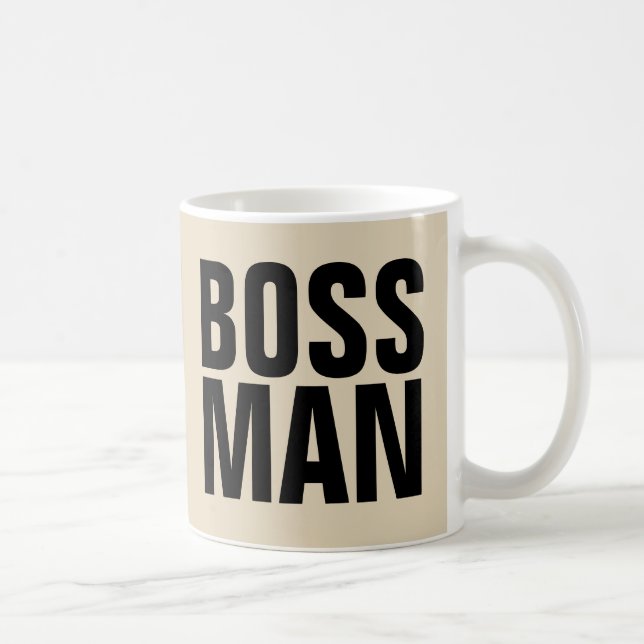 TAZA DE CAFÉ BOSS MAN COFFEE MUGS (Derecha)