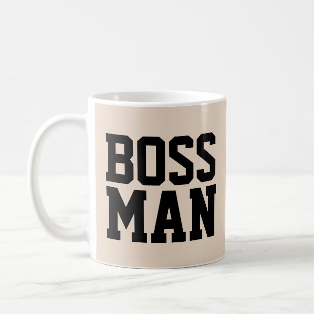 TAZA DE CAFÉ BOSS MAN COFFEE MUGS (Izquierda)