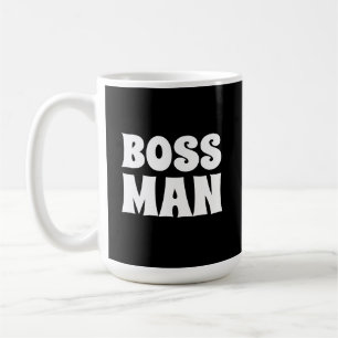 TAZA DE CAFÉ BOSS MAN DAD COFFEE MUGS