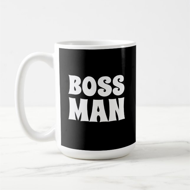 TAZA DE CAFÉ BOSS MAN DAD COFFEE MUGS (Izquierda)