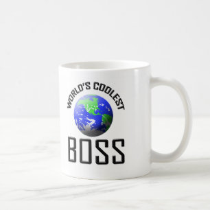 Taza De Café Boss más fresco del mundo