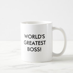 TAZA DE CAFÉ BOSS MÁS GRANDE DEL MUNDO