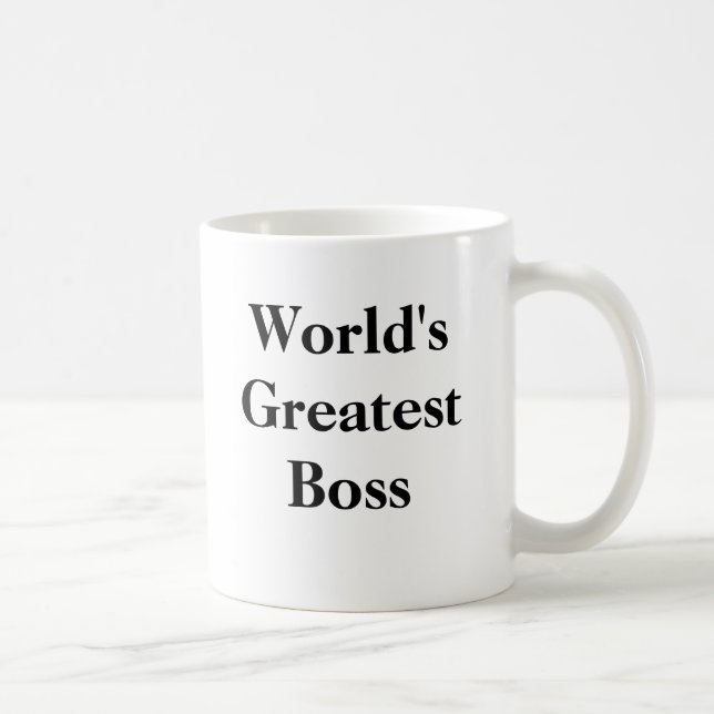 Taza De Café Boss más grande del mundo (Derecha)