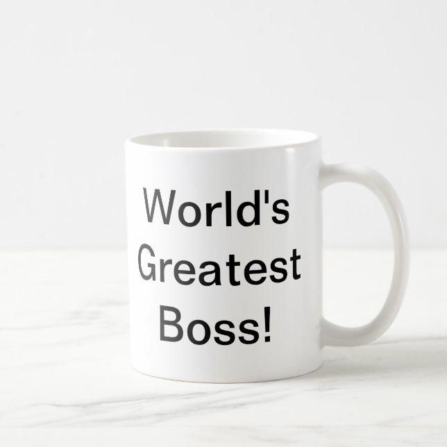 Taza De Café Boss más grande del mundo (Derecha)