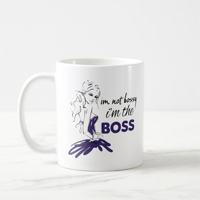 Taza De Café Bossy (Izquierda)