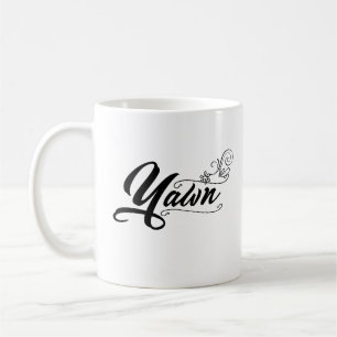 Taza De Café Bostezo Divertido